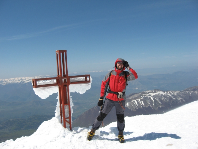 In vetta a Monte Amaro