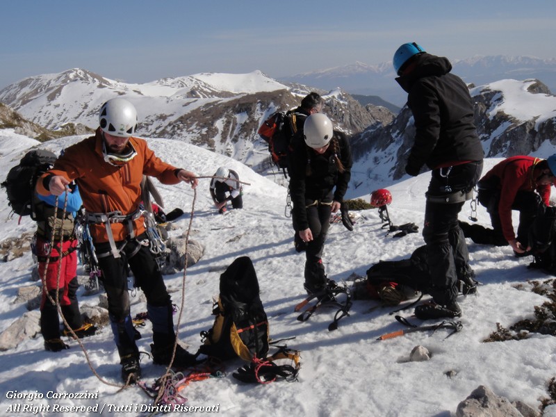 Monte Terminillo: Canalino Primo Maggio