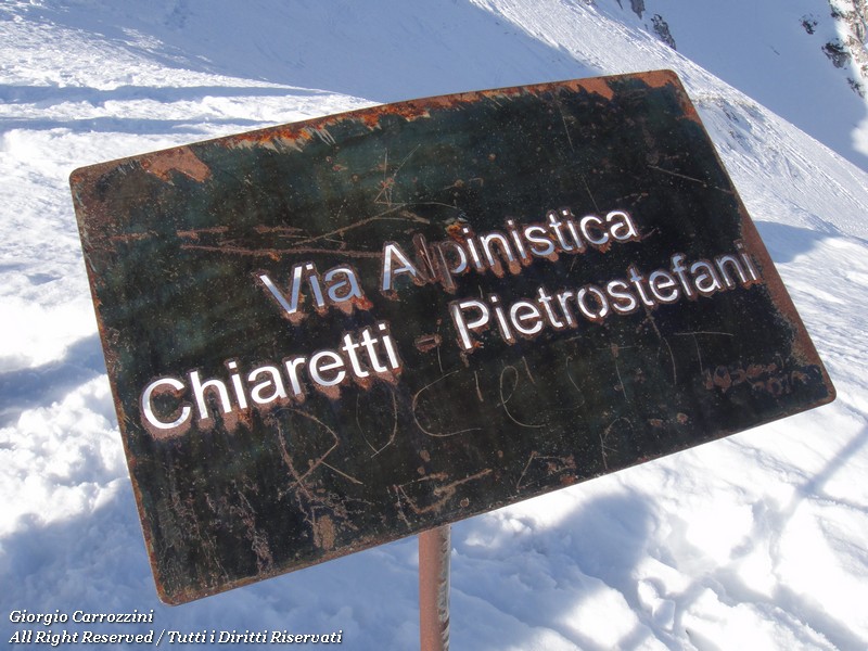 Monte Terminillo: Canalino Primo Maggio