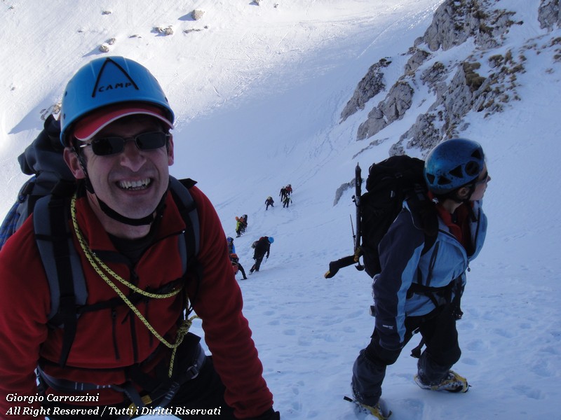 Monte Terminillo: Canalino Primo Maggio