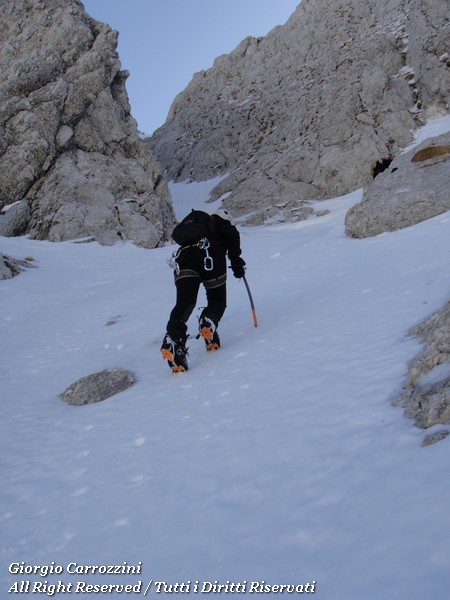 Monte Terminillo: Canalino Primo Maggio