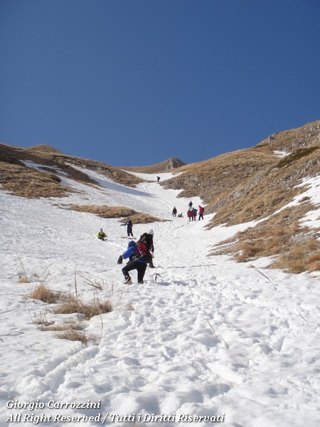 Monte Terminillo: Canalino Primo Maggio