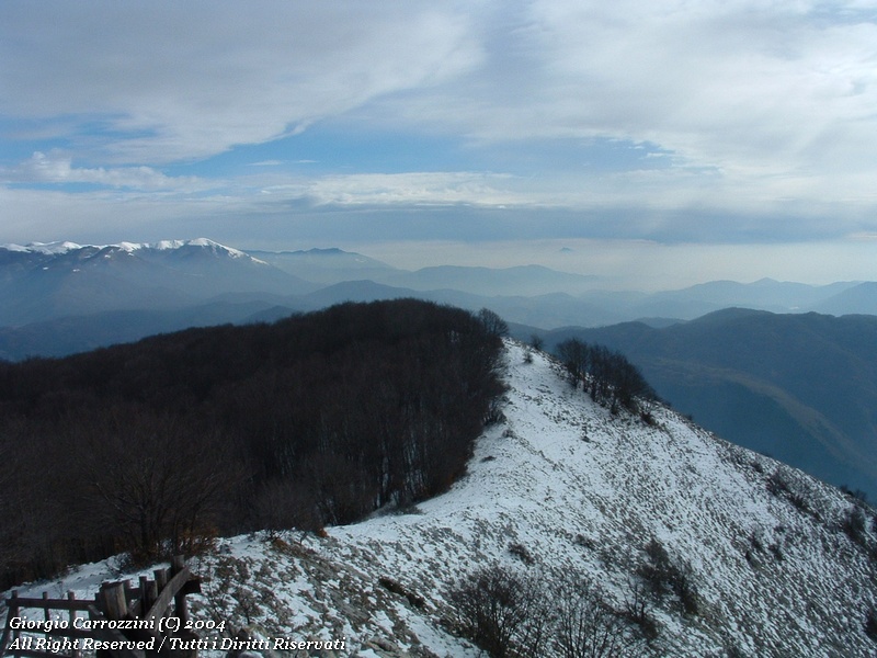 Monte Scalambra (1420 m) da Piglio