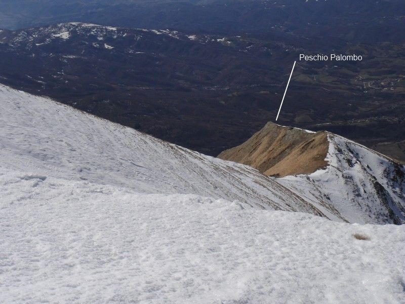 Cima Lepri (2445 m) e Peschio Palombo da Voceto