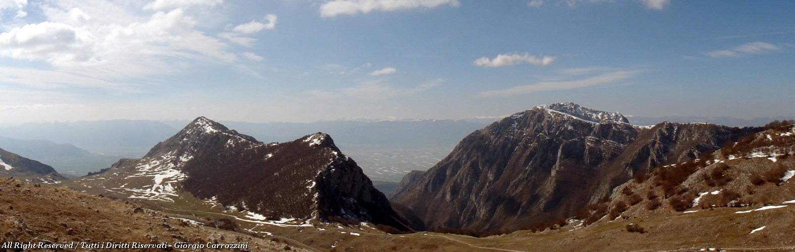 Punta Macerola dalla Val d'Arano