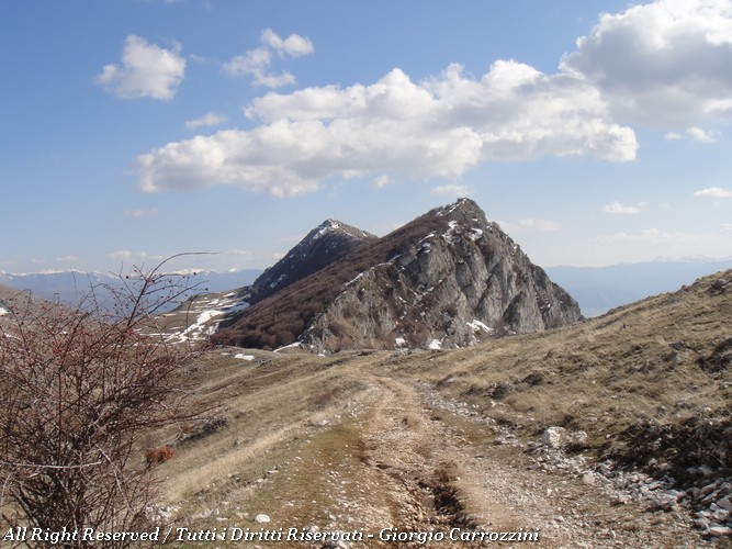 Punta Macerola dalla Val d'Arano