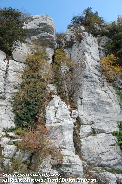 Arrampicare a Monte Guadagnolo