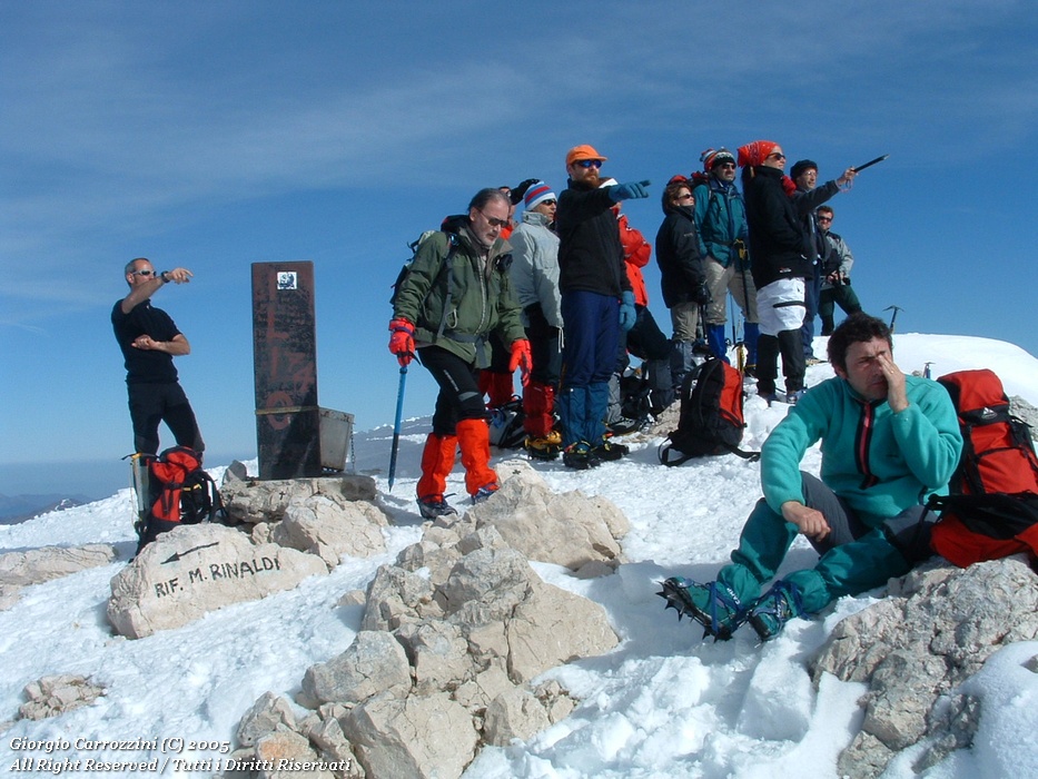 Monte Terminillo per il Canalone Centrale