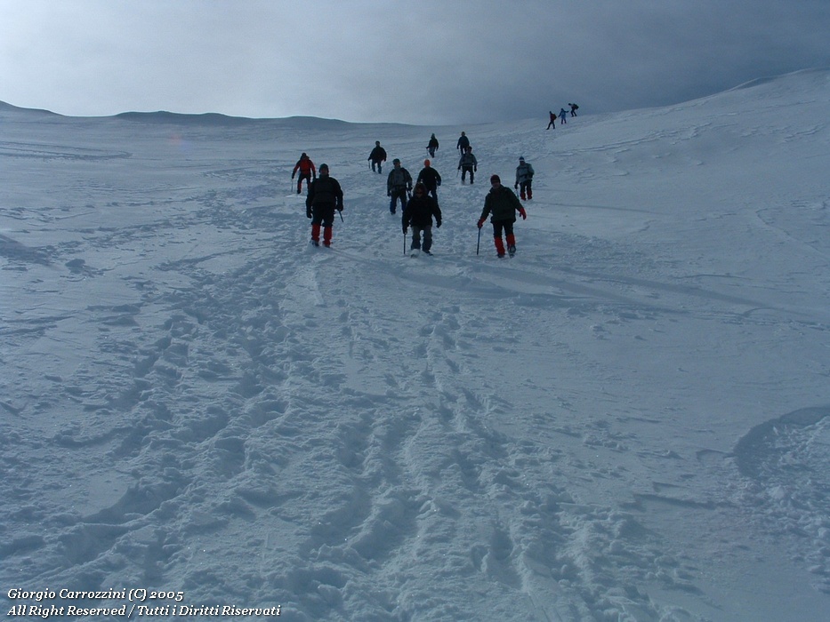 Monte Terminillo per il Canalone Centrale