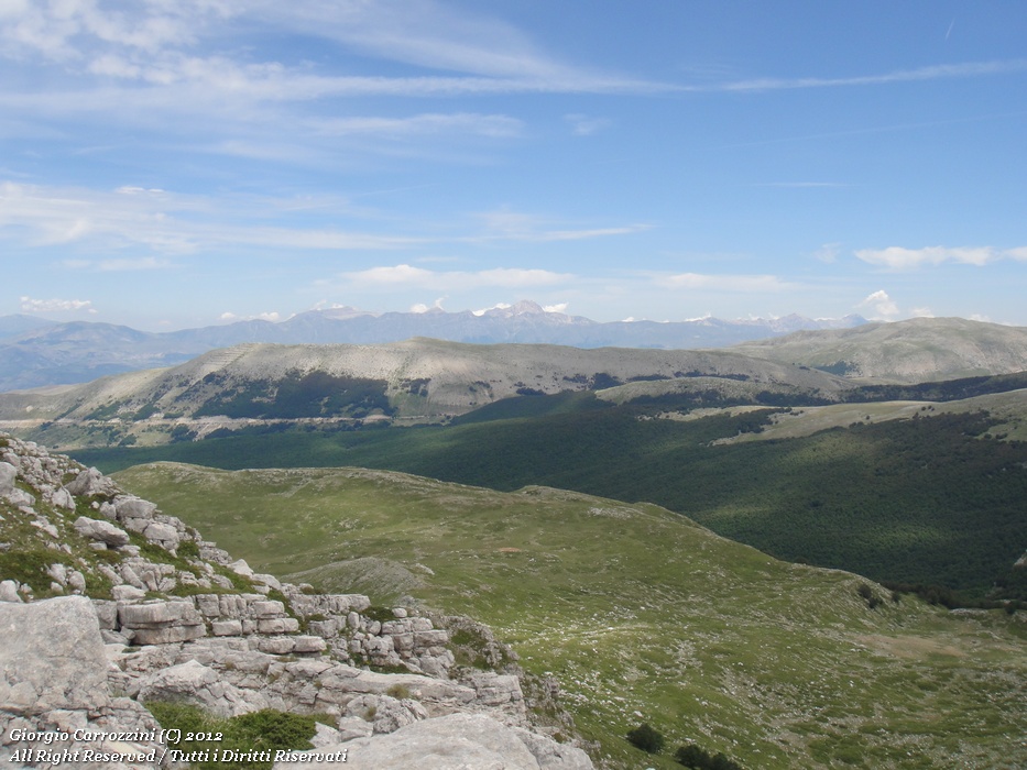 Monte Morrone (2141m) e Fonte della Vena