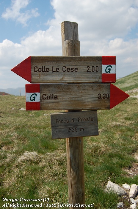 Monte Vettore (2476 m) da Forca di Presta per la via normale