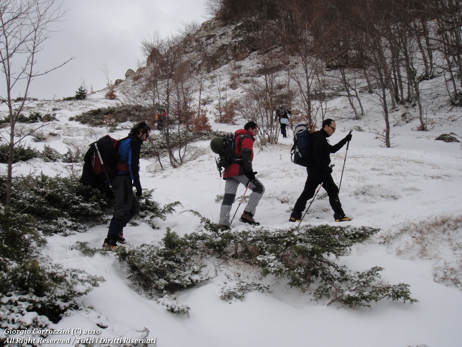 Imparando a muoversi in ambiente invernale...