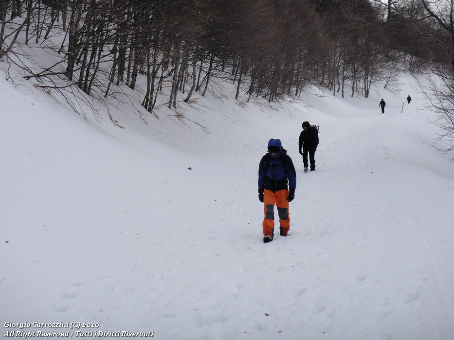 Imparando a muoversi in ambiente invernale...