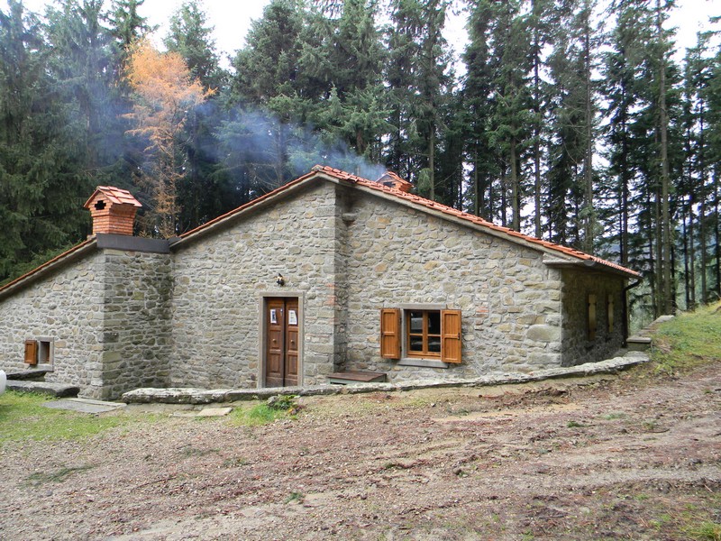 Rifugio Casanova nelle Foreste Casentinesi