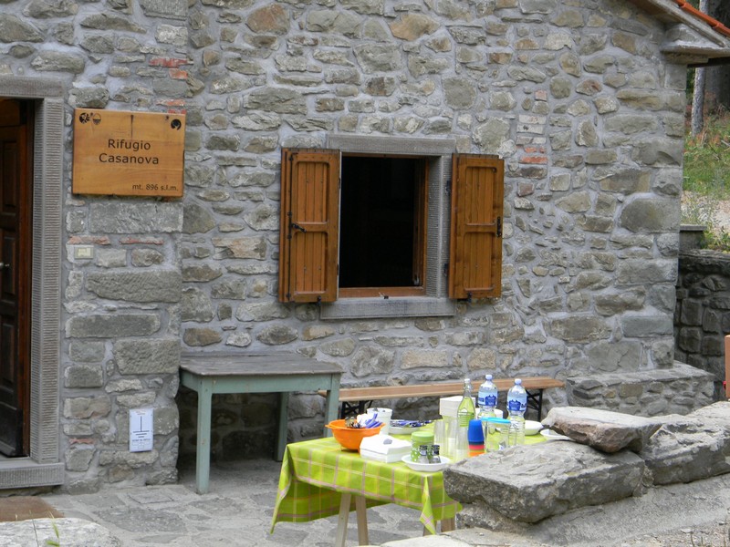 Rifugio Casanova nelle Foreste Casentinesi