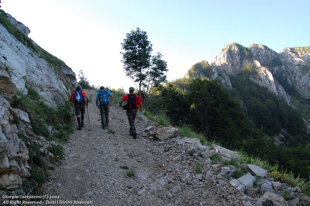 Monte di Cambio e Monte Porcini dalla Sella di Leonessa