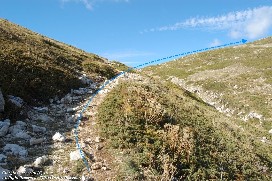 Monte Cagno (2153 m) per la Forcamiccia