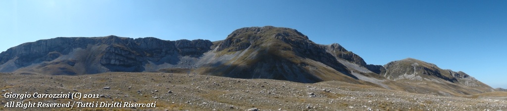 Serra di Rocca Chiarano (2262 m) e Rocca Chiarano (2175 m) da Passo Godi