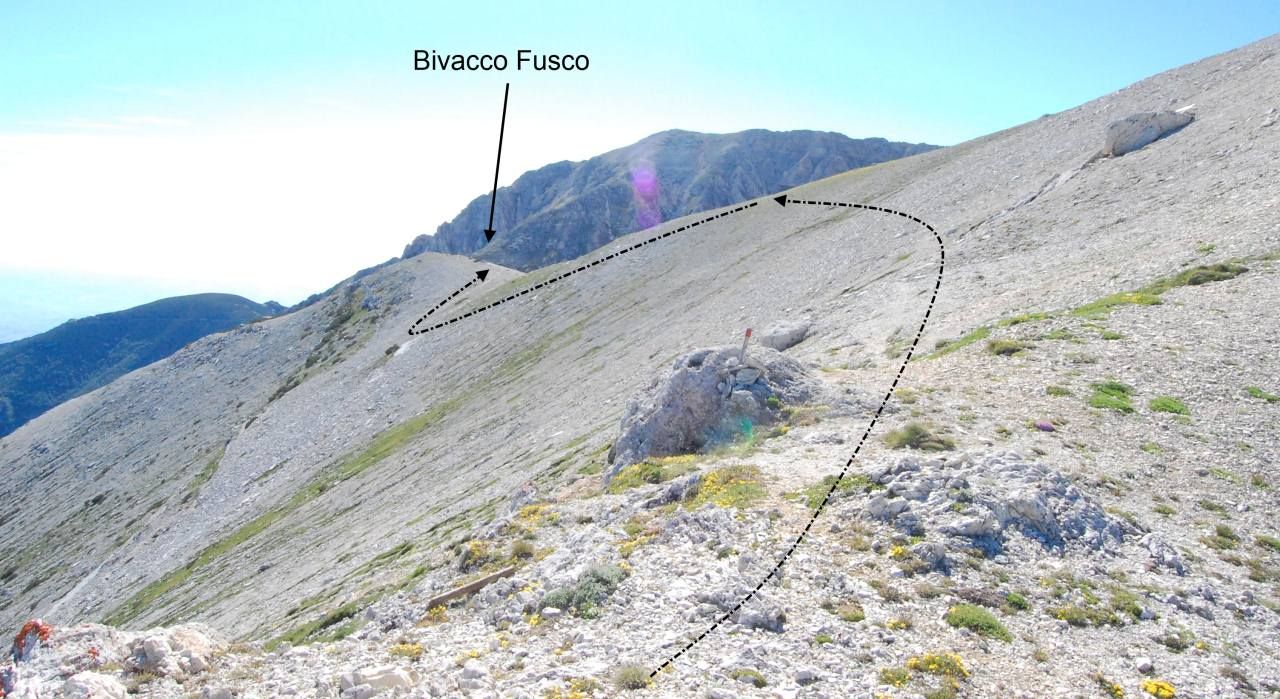 Cima delle Murelle (2596 m) dal Rifugio Pomilio