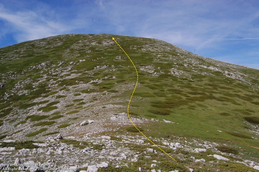 Monte Cotento (2015 m) da Campo Staffi
