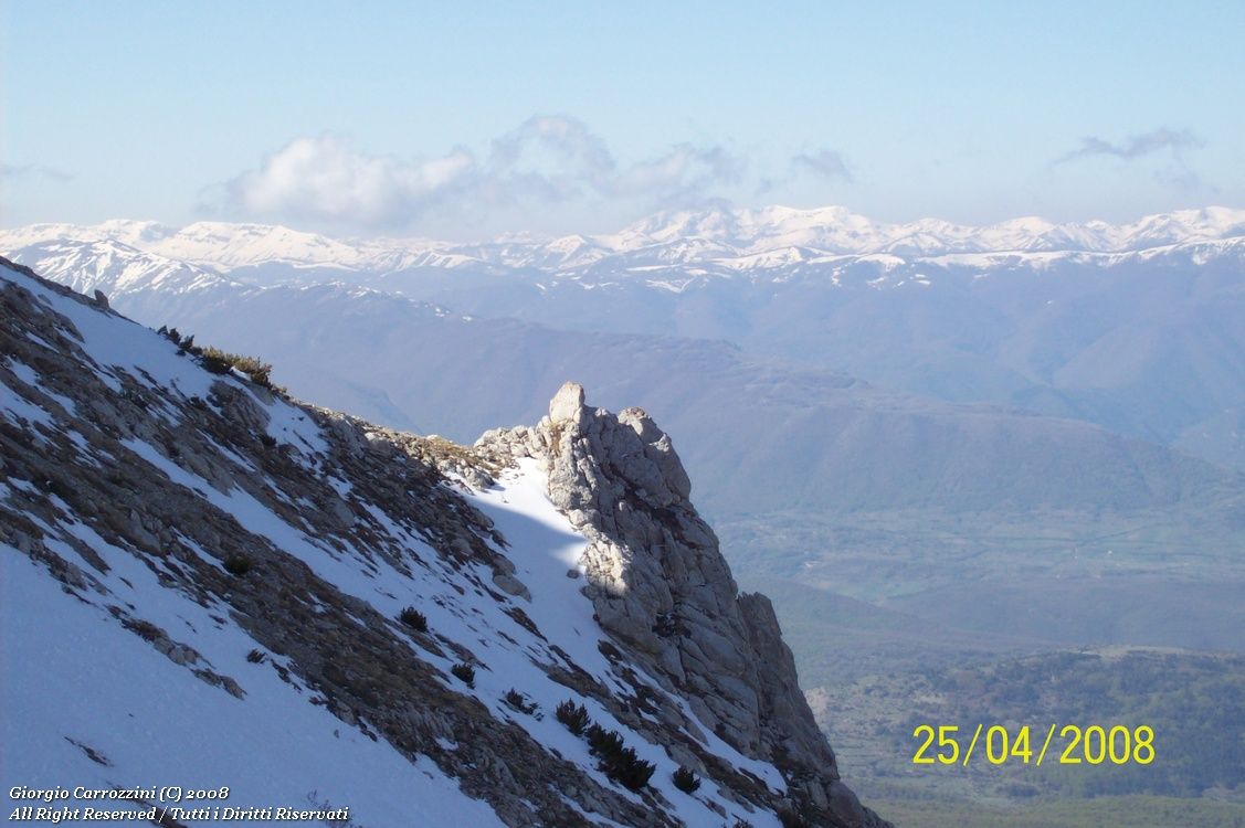 Monte Amaro (2793 m) per la Rava della Giumenta Bianca
