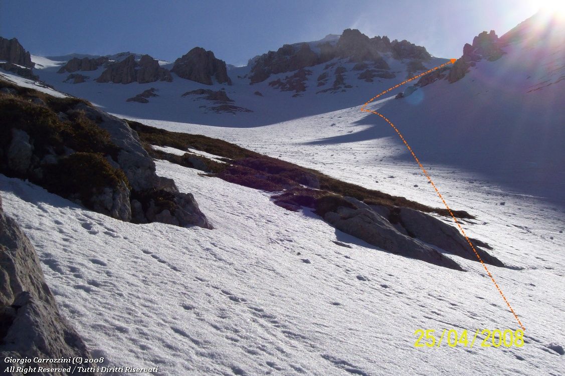 Monte Amaro (2793 m) per la Rava della Giumenta Bianca