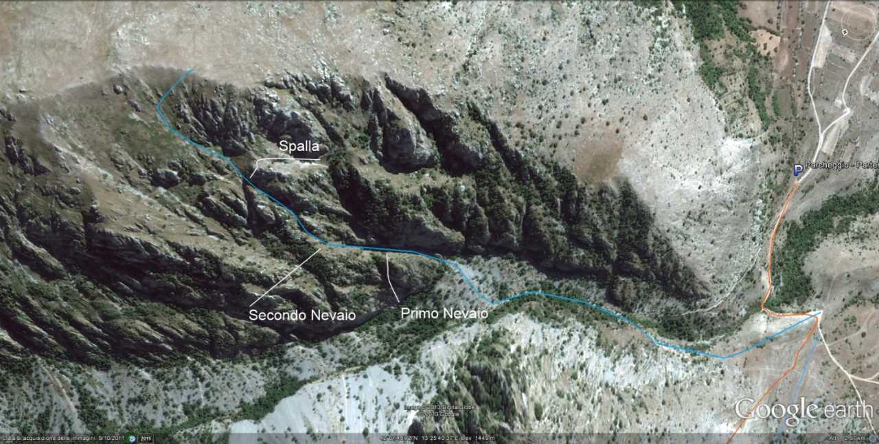 Costa della Sentina (Alpinistica PD-)
