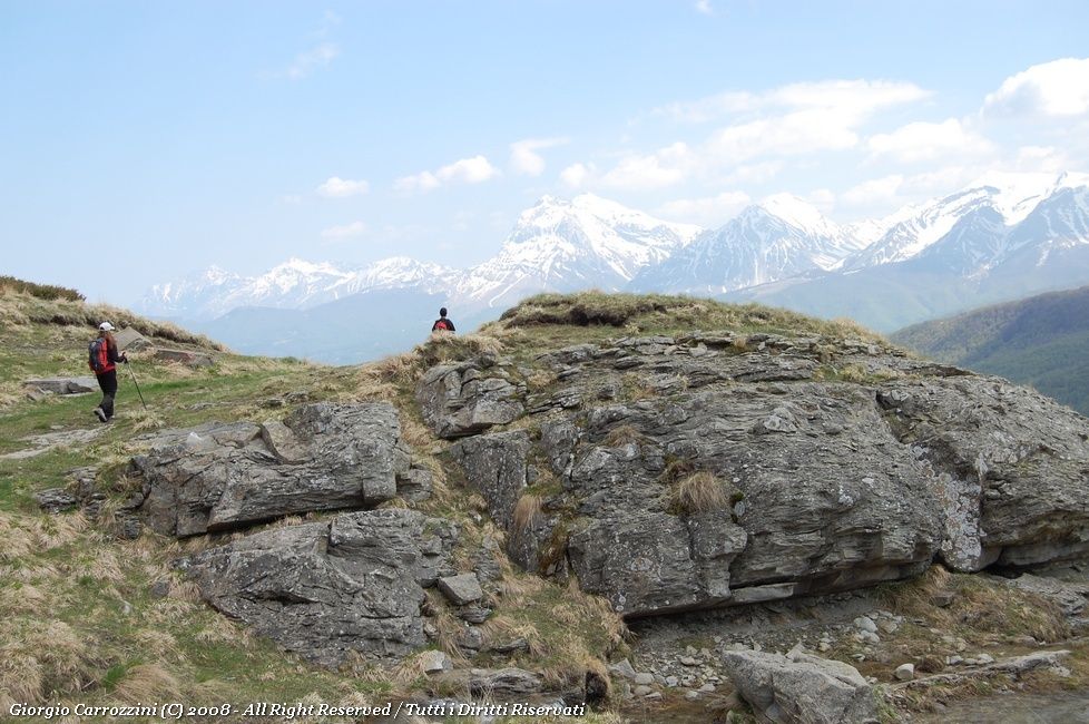 Cime della Laghetta dalle Cascate delle Cento Fonti