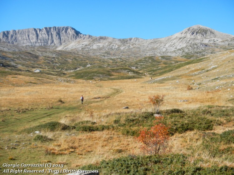 Cimata Puzzillo (2140 m) da Campo Felice per il Rifugio Sebastiani