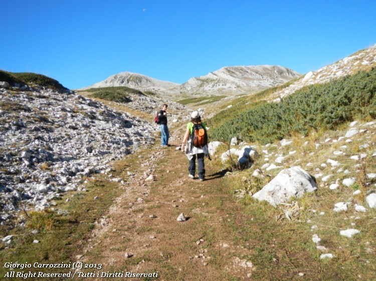 Cimata Puzzillo (2140 m) da Campo Felice per il Rifugio Sebastiani