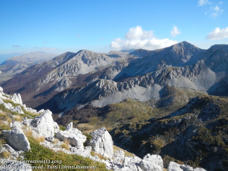 Cimata Puzzillo (2140 m) da Campo Felice per il Rifugio Sebastiani