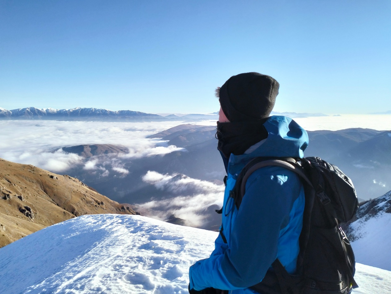 Monte Elefante dal Rifugio Sebastiani