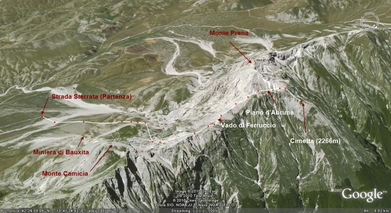 La Cimetta (Monte Prena) da Campo Imperatore