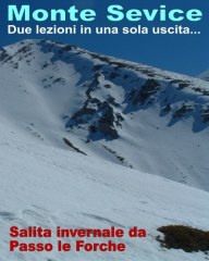 Monte Sevice da Passo le Forche