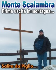 Monte Scalambra (1420 m) da Piglio