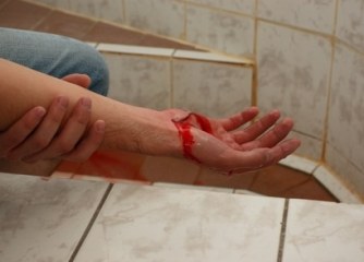 Ferita con grave emorragia esterna