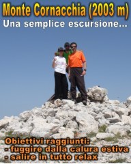 Escursione al Monte Cornacchia (2003 m)