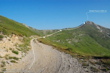 Monte di Cambio e Monte Porcini dalla Sella di Leonessa
