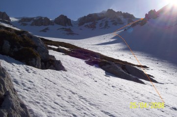 Monte Amaro (2793 m) per la Rava della Giumenta Bianca